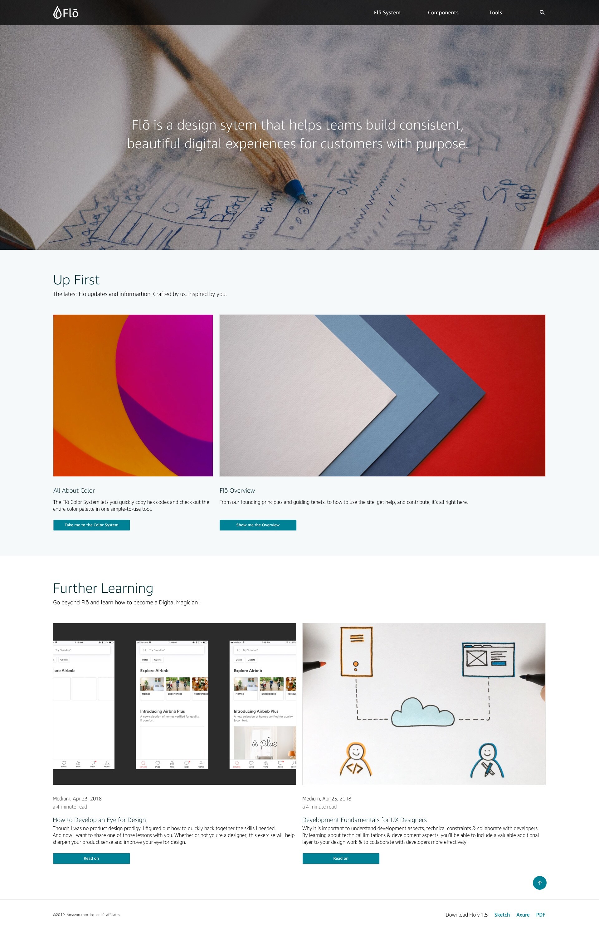 Repository home. Top-level entry into the live component library.